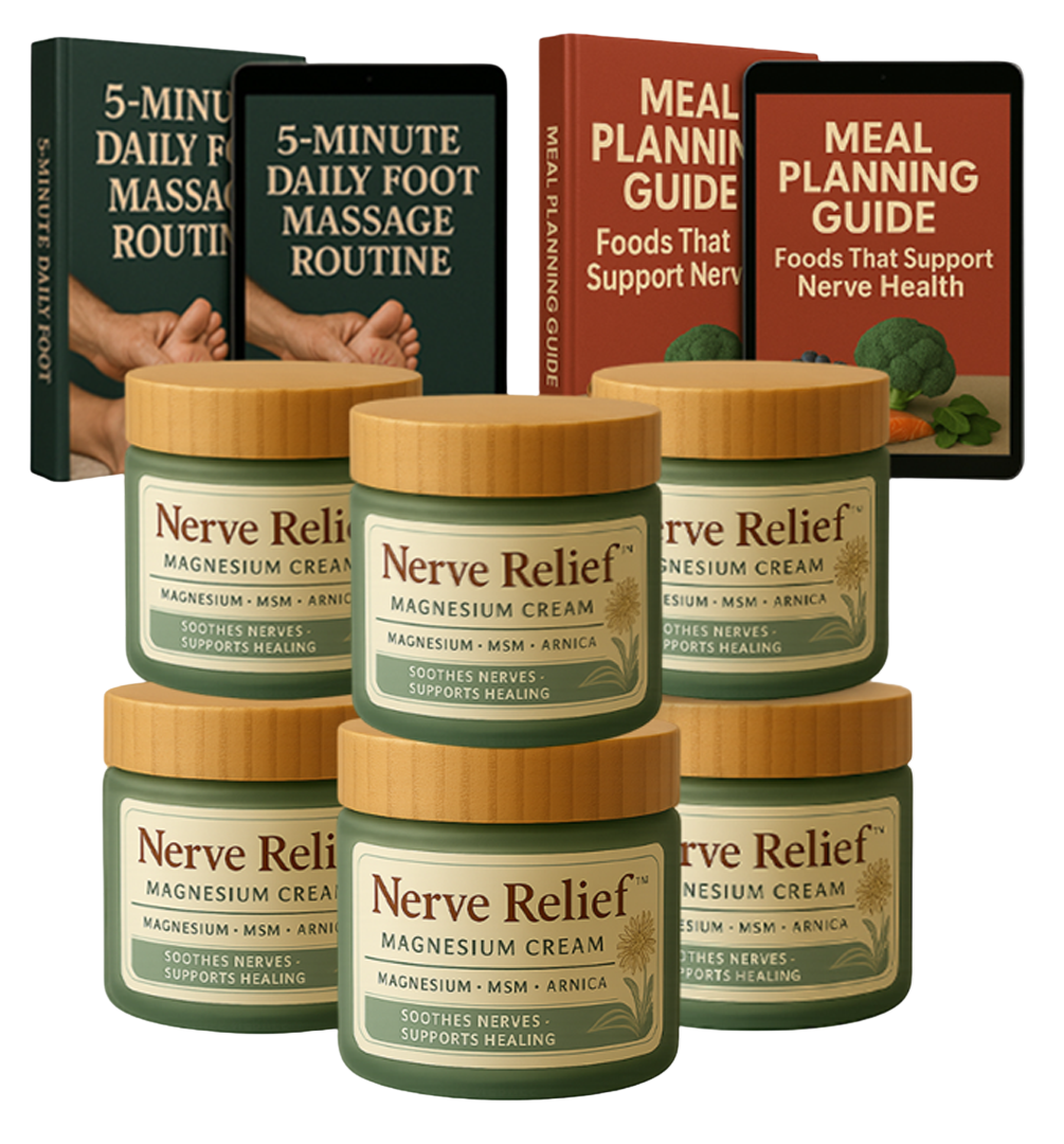 Nerve Relief Magnesium Cream (6 month supply) - BEST VALUE (Copy)