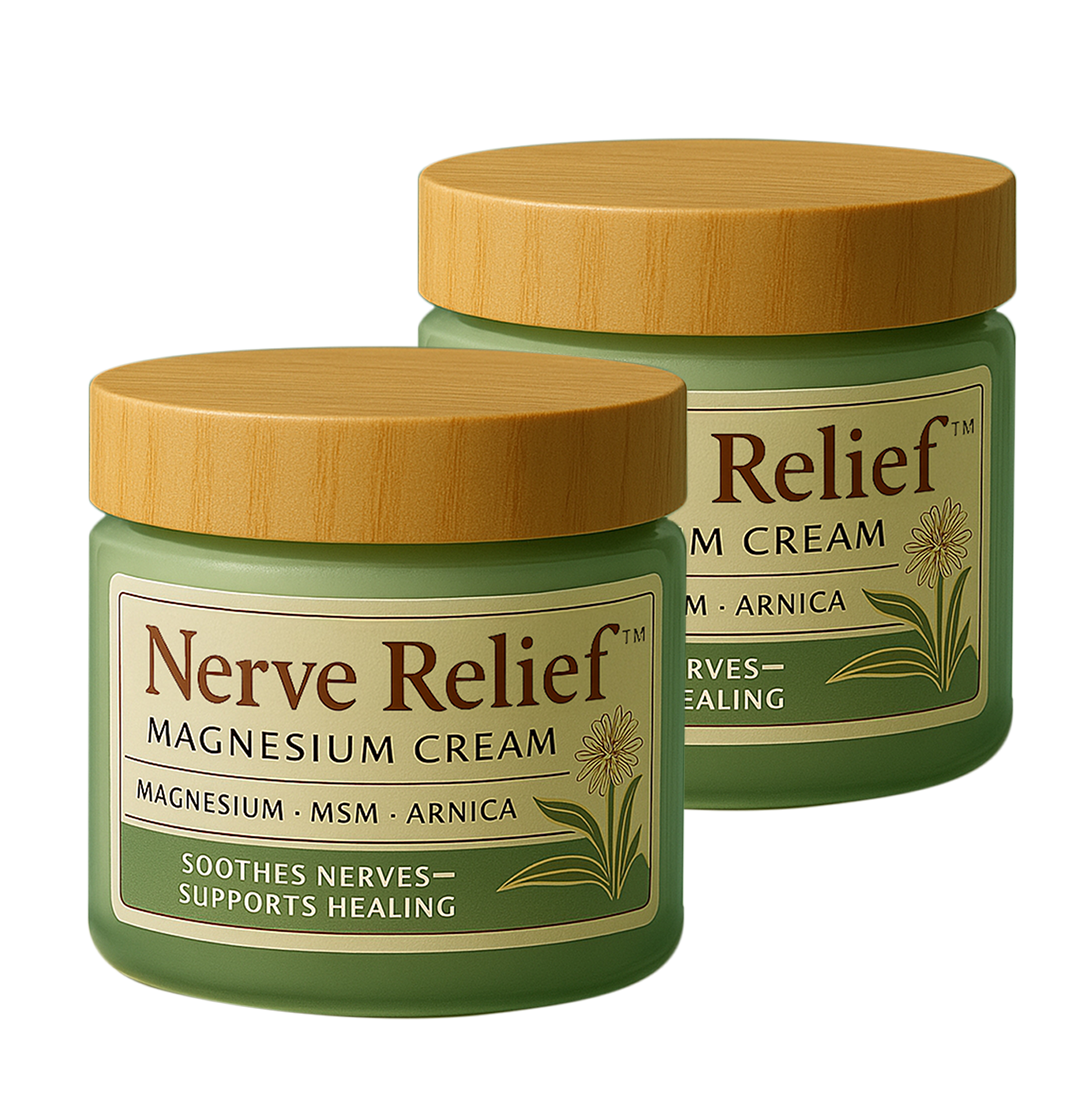 Nerve Relief Magnesium Cream (2 month supply) - BASIC