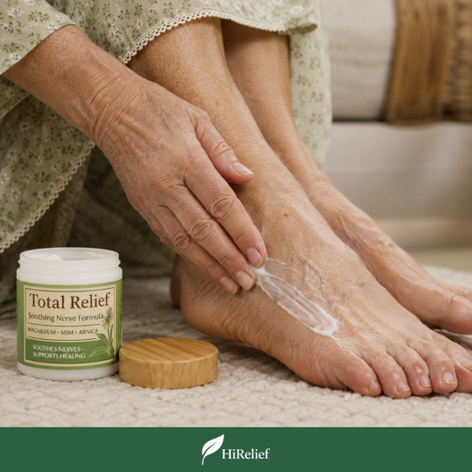 Can HiRelief Cream Help Tingling Feet?