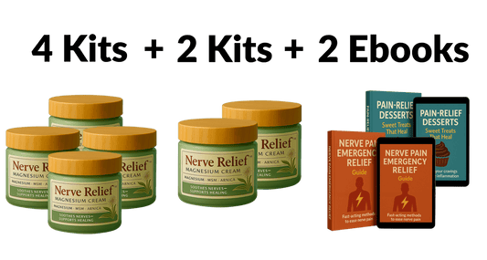 Nerve Relief Magnesium Cream (6 month supply)