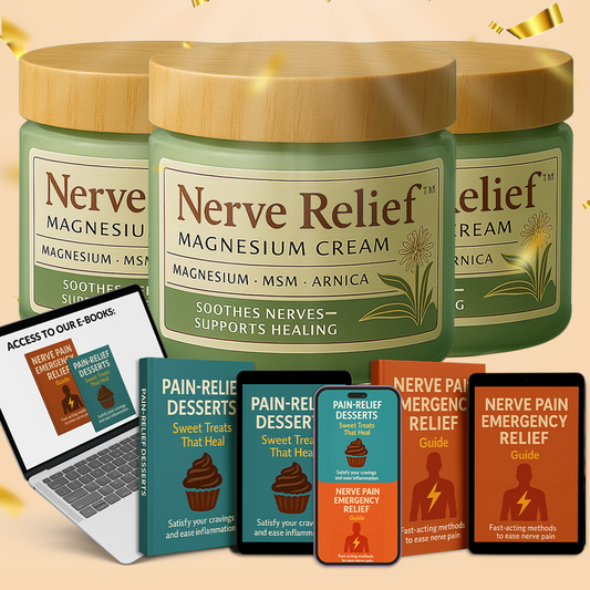 Nerve Relief Magnesium Cream (3 month supply)