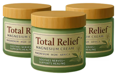 Total Relief Magnesium Cream (3 Jars Package) sub
