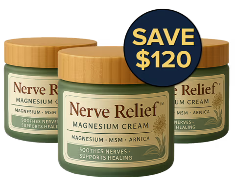 Nerve Relief Magnesium Cream (3 month supply)
