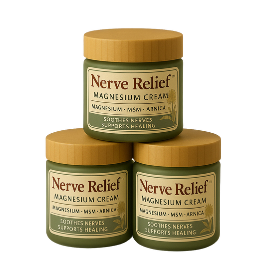 Nerve Relief Magnesium Cream (3 month supply) - MOST POPULAR
