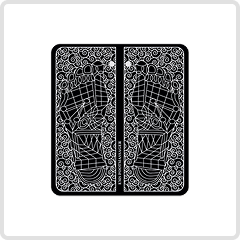 1 x EMS Foot massager