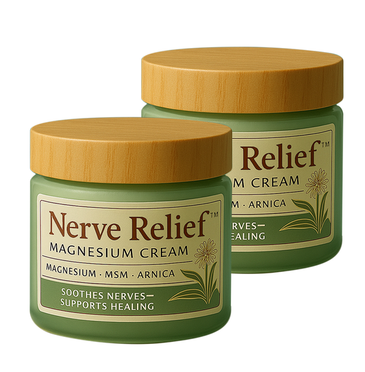 Nerve Relief Magnesium Cream (2 month supply) - BASIC