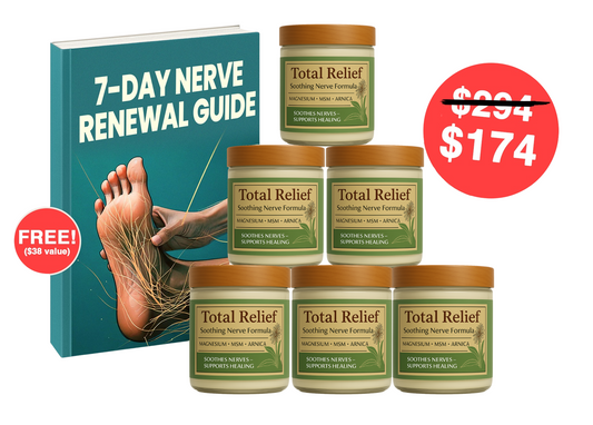 Nerve Relief Magnesium Cream (6 month supply)