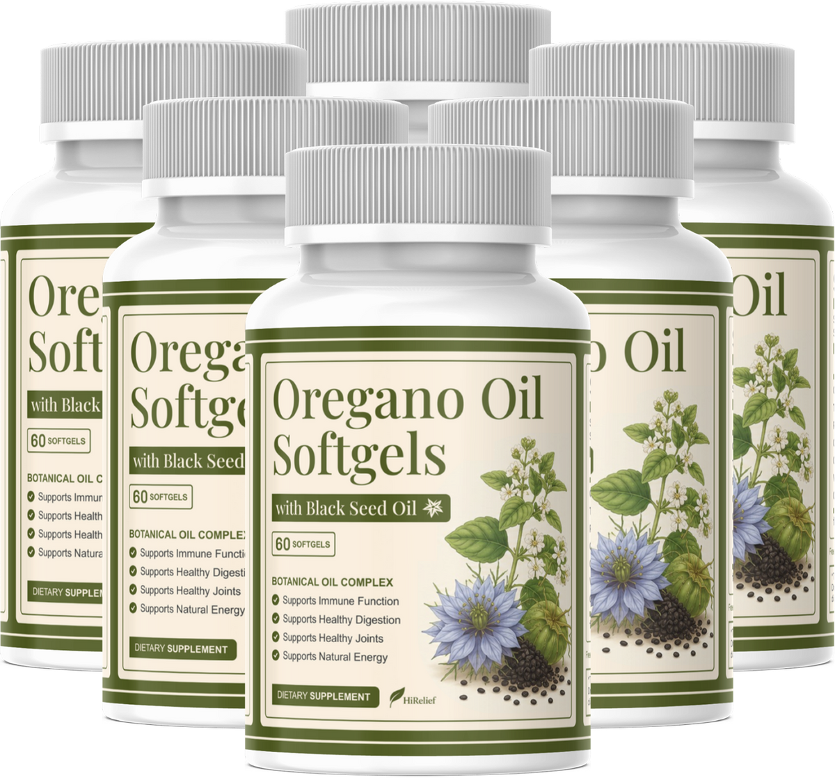 6 x Oregano Oil Softgels