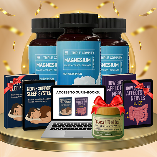 x3 Triple complex magnesium + x2 ebook + x1 neuropathy cream